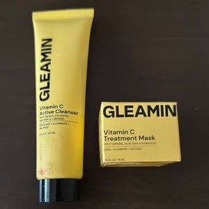 Gleamin Vitamin C Cleanser and Mask Set